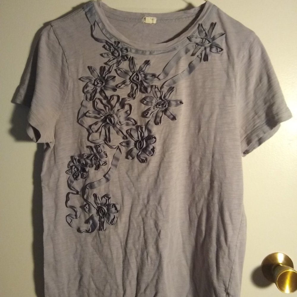 J.Crew embellished t-shirt